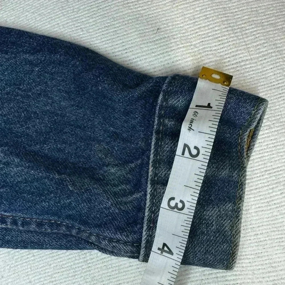 Vintage Levi's Denim Jacket Women's Red tab - Picture 11 of 13